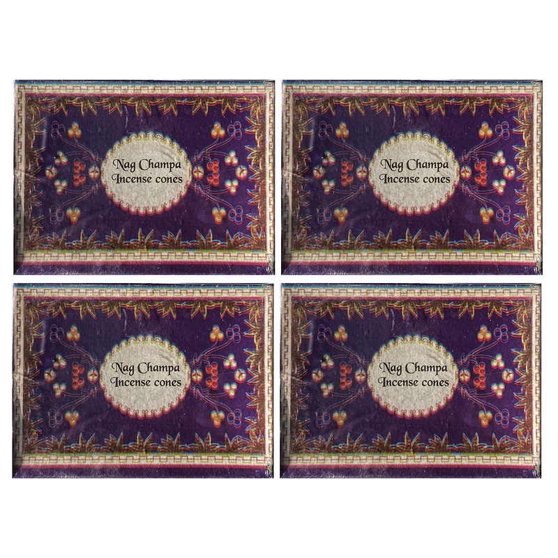Nag Champa Flora Cones - 16 Cones per Box -