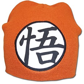 Great Eastern Entertainment Dragon Ball Z Goku Symbol Beanie , Orange
