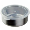 Nagao Storage Container, 3.9 inches (10 cm), Round, Stainless Steel,