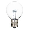 Novelty Lights 25 Pack G30 Glass LED Globe Bulbs, String