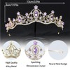 Rannyrena Crystal Wedding Tiaras and Crowns for Women Sparkling Rhinestone