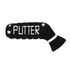 Black Gypsophila Golf Blade Putter Cover,1 Piece in Pack, Double