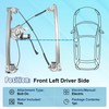 741-428 Front Driver Side Power Window Regulator with Motor Assembly
