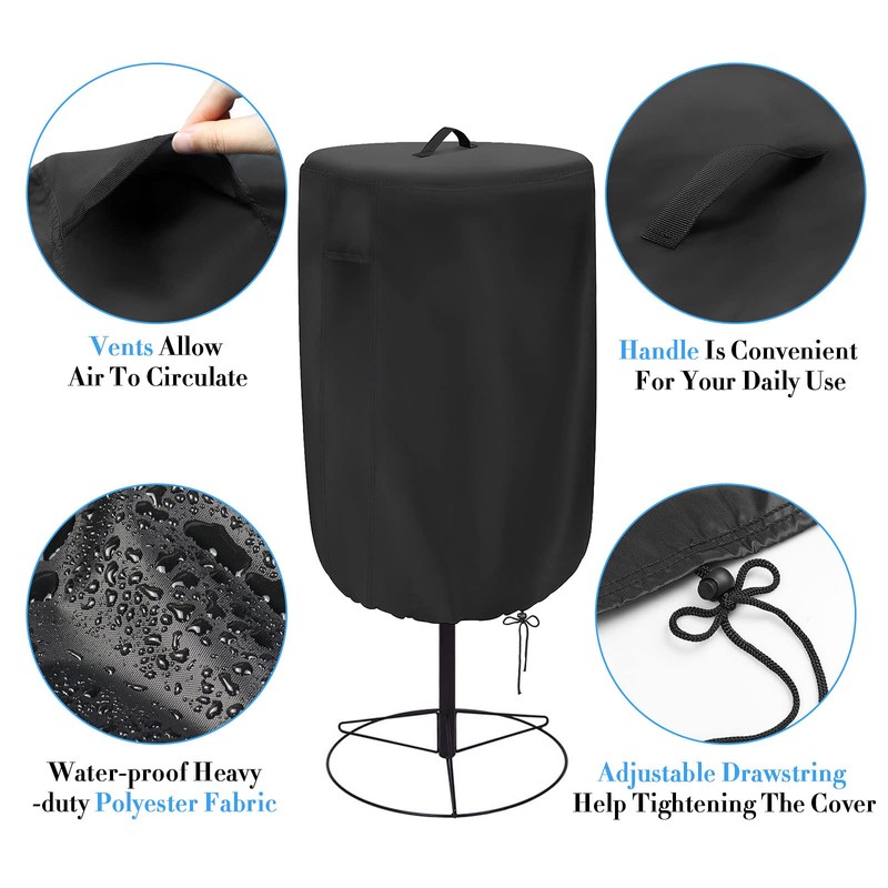 Ligebul Disc Golf Basket Cover,Universal Golf Discs Baskets Cover Waterproof