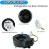 WR60X31997 Refrigerator Ice Box Fan Motor for GE Refrigerator,12VDC,0.23A Whirlpool