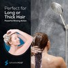 SparkPod 6-Inch High Pressure Handheld Shower Head with Hose -