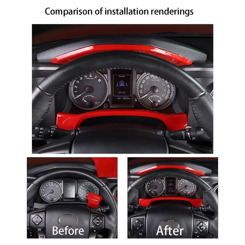 KELEIMAI Car Accessories Fit for Toyota Tacoma 2016-2022 2023 Inner