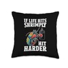 Mantis Shrimp Life Peacock Mantis Shrimp Throw Pillow