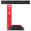 Aluminum Framing Woodworking Squares High Accuracy L Scribing Ruler with