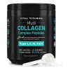Vital Vitamins Colágeno Múltiple Polvo Sin Sabor 8.25-onzas