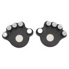 2PCS Piano Finger Exerciser Silicone Hand Grip Trainer Ergonomic Tension