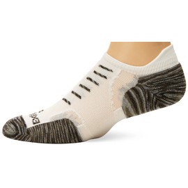 Thorlos Unisex Xctu Running Socks, white/grey