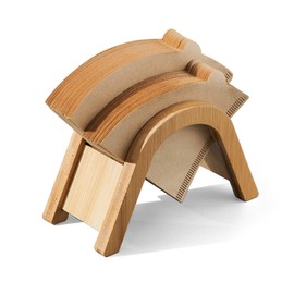 FEMONGY Coffee Filter Holder Filter Bag Holder Wall, Coffee Filter Holder, Coffee Filter Storage - Holder for Coffee Filter for Storage, 16 x 8 x 10 cm