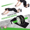 Ultrasport Abdominal Trainer AB Roller / AB Trainer incl. Knee