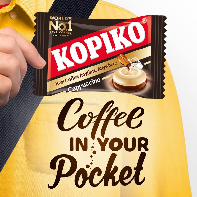Kopiko Coffee & Cappuccino Candy – Bold-Tasty Hard Candy from