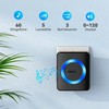 TECKNET Wireless Doorbell, Wireless Doorbell Set, 400 m Range, IP65