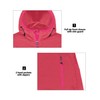 Little Donkey Andy Women's Lightweight Hooded Softshell Jacket for Running