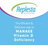 Replesta 50,000 IU Vitamin D3, Chewable Wafer, Natural Orange Flavor,