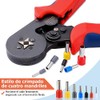 Herramientas de Crimpado de Casquillo (Awg23-7), Crimpadora de Terminales