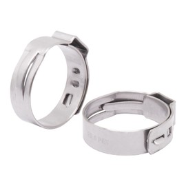 GDFYMI Stainless Steel 304 Pex Crimp Ring Clamp, Hose Pex Fitting Clamps (1 Inch, 50pcs)