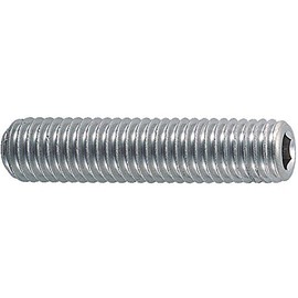 TRUSCO(トラスコ) 六角穴付止めネジ ステンレス製 くぼみ先 径6×長さ12mm 38本入 B45-0612