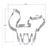 Fox Cookie Cutter - Food Grade Stainless Steel