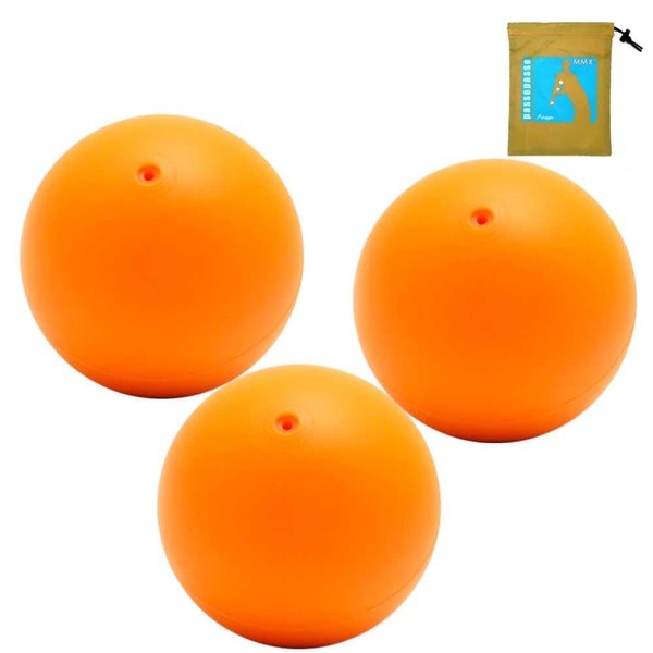 MMX Set of 3 pro juggling balls Plus 67mm Orange