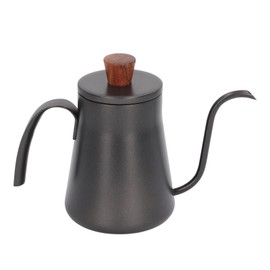 400ml Coffee Drip Kettle Stainless Steel Drip Coffee Pot Thin Mouth Pour Over Coffee Pot with Lid
