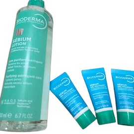 Bioderma Sebium Lotion 200ml + Sebium Gel Mussang 5ml 3pcs / 바이오더마 세비엄 로션 200ml + 세비엄 젤무쌍 5ml 3개