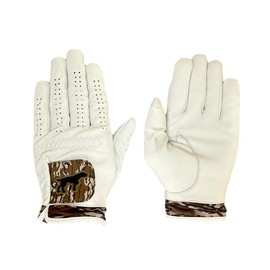 Duck Hunter Camo Golf Glove; Premium Golf Gloves with Camouflage Design for Duck Hunters & Golfers - Comfortable & Stylish:_Dog Hunter Glove_Worn On Right Hand_Small