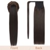 TESS Ponytail Extensions, Real Hair, 40 cm Long, 80 g,