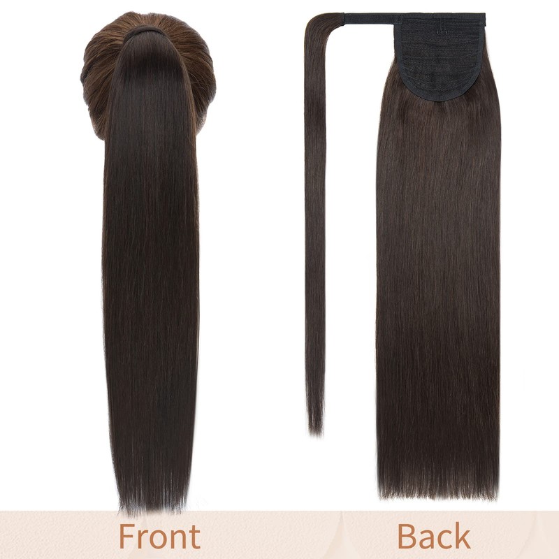 TESS Ponytail Extensions, Real Hair, 40 cm Long, 80 g,