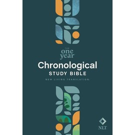 NLT One Year Chronological Study Bible (Hardcover) -- Tyndale - Bible
