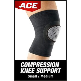 ACE Elasto-Preene Knee Support, Small/Medium, Black (545864)