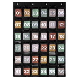 Numbered Hanging Pocket Chart Organizer for Classroom Sundries and Cell Phones – Wall & Door Mountable Storage Solution