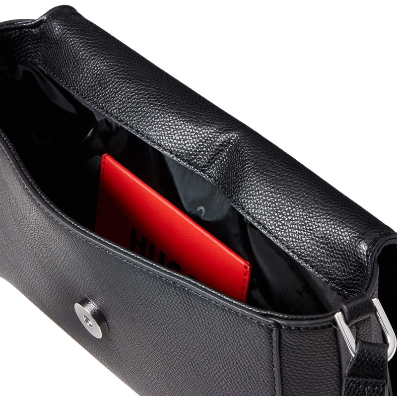 HUGO Women's Chris FL. Crossb. R. Crossbody, Black 1
