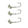 6th Sense Fishing Finesse Jig Heads (Raw, 3/16oz. 1/0 (3/pk))