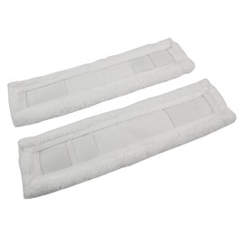 First4spares Cleaning Cloth Cover Pads for Karcher WV50, WV55,WV60, WV70 & WV75 Window Vacuums (Pack of 2)