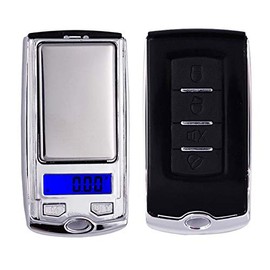 Pocket Digital Car Key Style Scale, POWERTOOL Electronic Pocket Scale 200g/100g 0.01g Weighing Jewellery Design with LED Display