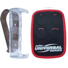 Genie/Overhead Doors 4 Button Universal Remote Control for Garage Door and Gate Openers, Guardian, Ryobi, Sommer, Marantec, FAAC, Chamberlain, Liftmaster, Wayne Dalton, Linear MegaCode