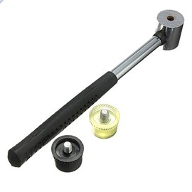 BigTron Double-Faced Soft Mallet Dia. 25mm - Rubber Hammer for Leathercraft Home Improvement