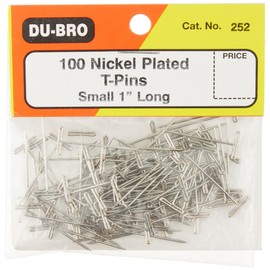 Du-Bro 252 1" Nickel Plated T-Pin