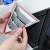 ruihe 2pc Rear Quarter Panel Window Side Louvers Vent Fit