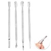 4 Piece Professional Cuticle Pusher Set, Cuticle Pusher Set, Cuticle