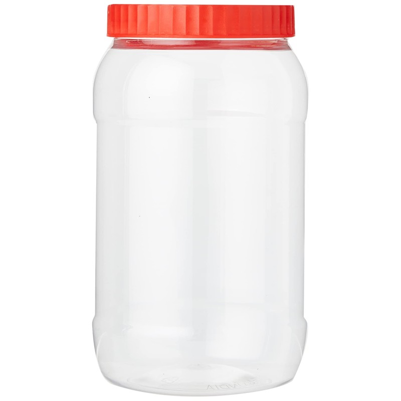 Sunpet J2000 Food Storage Canisters, Plastic, Red, 2000 ml, Pack