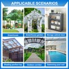 XISOCO 6PCS 4' x 2' x 0.24'' Polycarbonate Greenhouse Panels,
