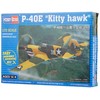Hobbyboss 1:72 Scale P-40E Kittyhawk Diecast Model Kit