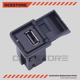 OCESTORE 284H3-1FA0B USB Aux Port Connector Jack Replacement Adapter for Infi-niti 2008-2019