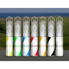 M.A.D MYLDAN AUTO DESIGN Luminous Green Golf Club Infil Paint 20ML for Customising Golf Clubs Irons Wedges Putters Stamping Paintfill