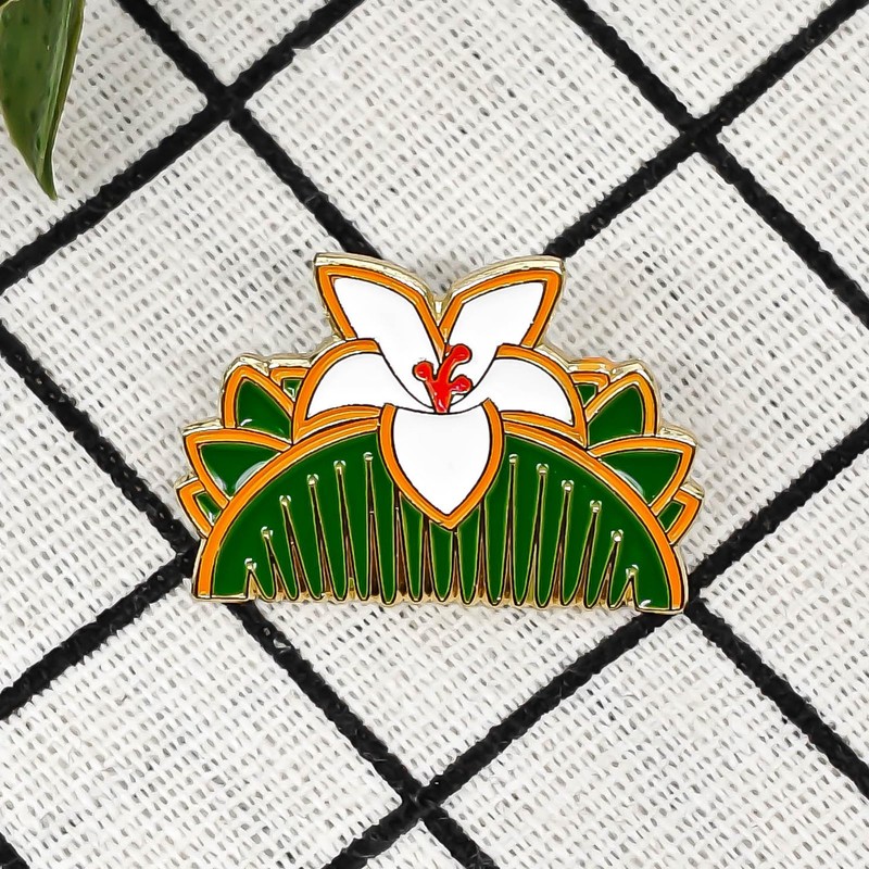 Mulan Comb Enamel Pin - Cooperation Series - Enamel Lapel